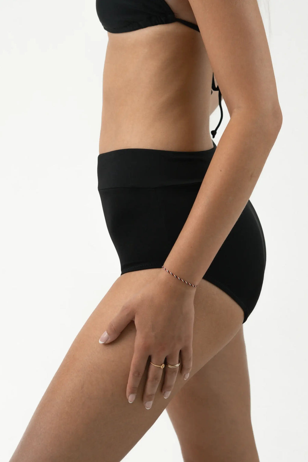 Bas de maillot menstruel Fiora (taille haute)